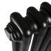 Дизайнерский радиатор Warm Well Column 2 1800*470 Black mat (нижнее)
